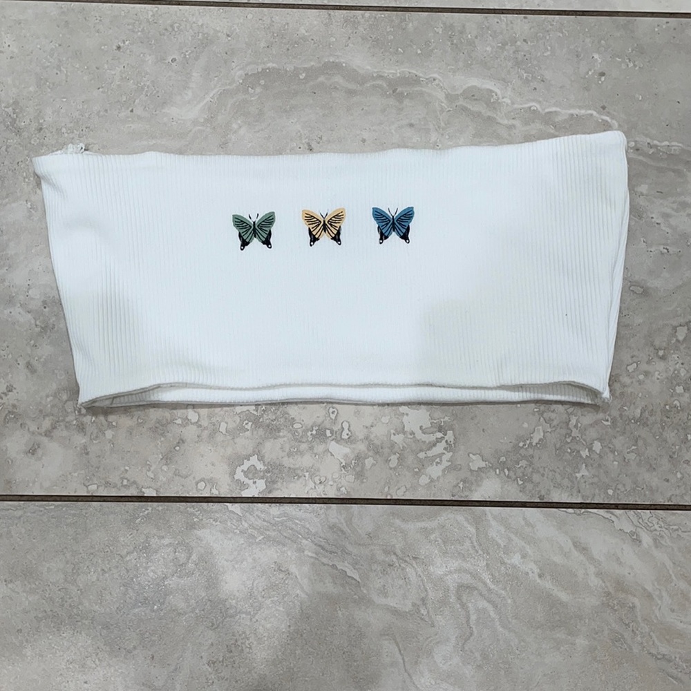 Princess Polly butterfly tub top